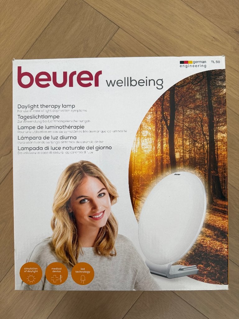 Beurer wellbeing TL50 daglichtlamp, Ophalen, Gebruikt, Overige typen