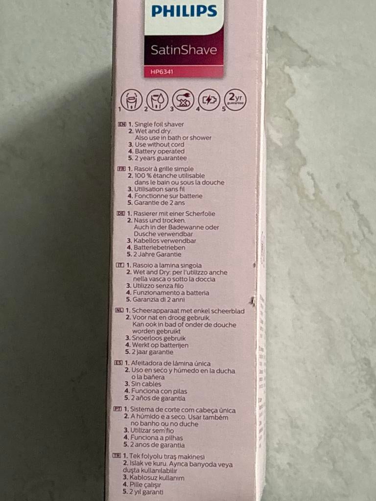 Philips SatinShave Essential Nieuw niet gebruikt!!, Ophalen of Verzenden, Nieuw, Scheren en Epileren