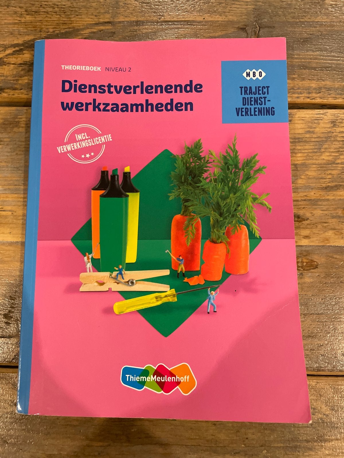 Traject Dienstverlening Dienstverlenende Werkzaamheden N2, Boeken, Ophalen of Verzenden, Zo goed als nieuw, MBO