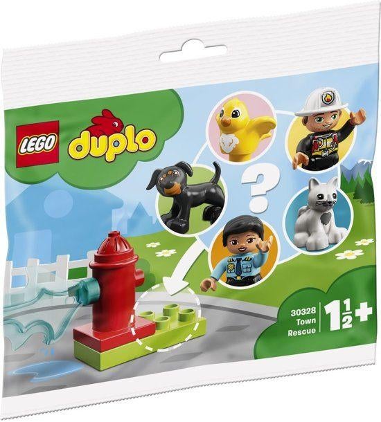 Lego 30328 Duplo Mijn stad politieagente polybag, Ophalen, Nieuw, Complete set, Duplo