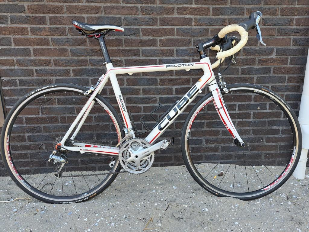 Cube Peloton 56 racefiets, Fietsen en Brommers, Fietsen | Racefietsen, Gebruikt, Aluminium, Meer dan 20 versnellingen, 53 tot 57 cm