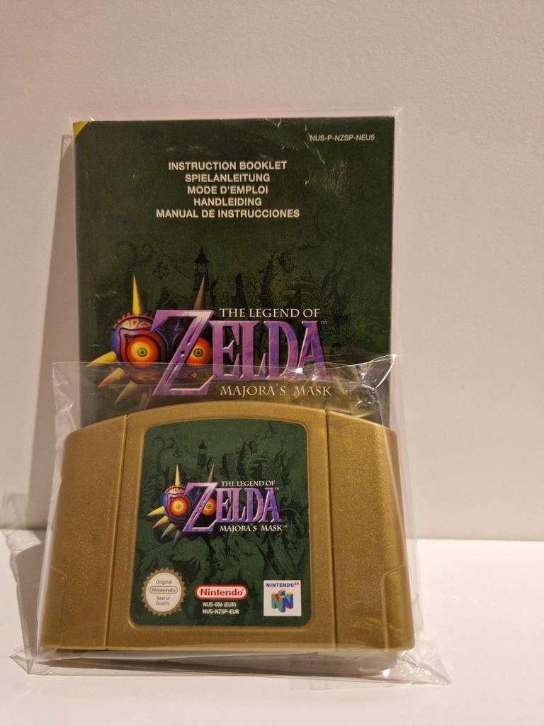 Zelda Majora's Mask, Spelcomputers en Games, Games | Nintendo 64, Gebruikt, Ophalen of Verzenden