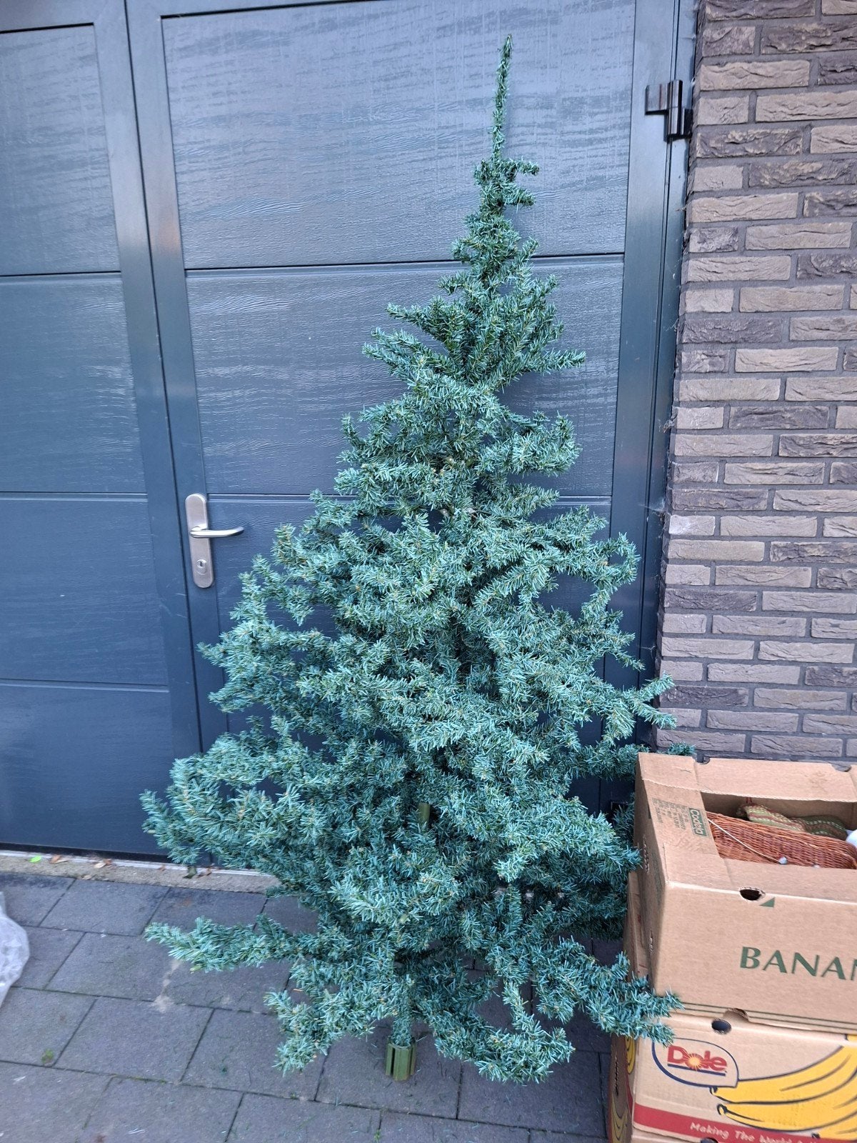 kunstkerstboom 2.10, Ophalen, Gebruikt