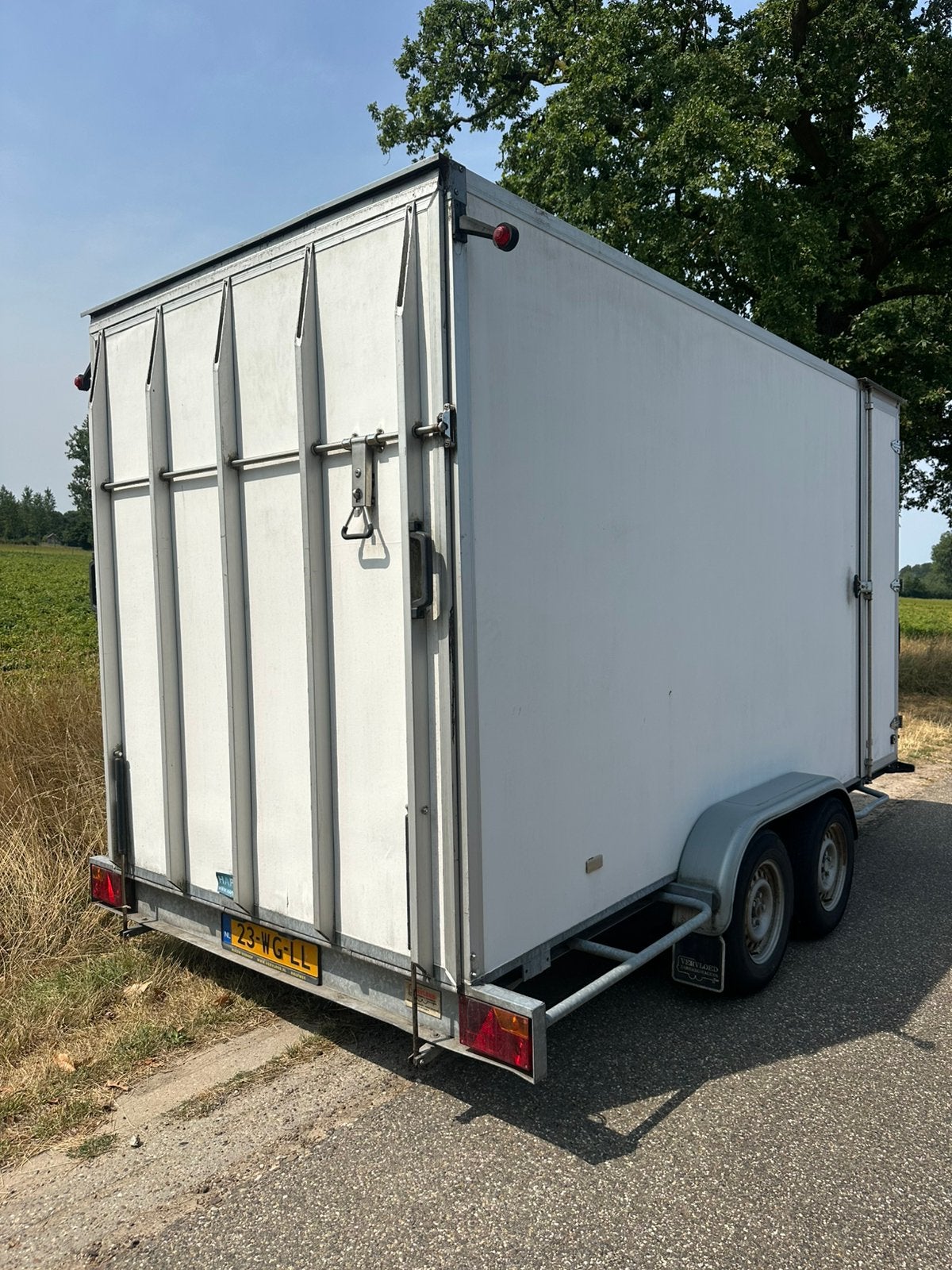 Grote gesloten hapert aanhanger !!!, Ophalen of Verzenden, Zo goed als nieuw