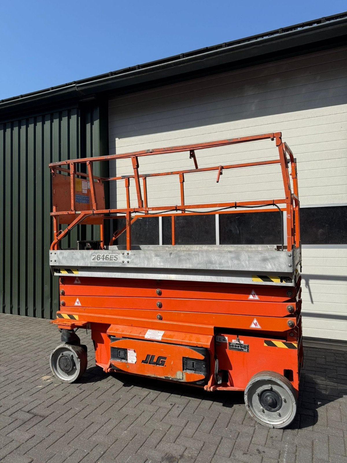 JLG Genie hoogwerker 10m schaarlift schaarhoogwerker JLG, Ophalen of Verzenden