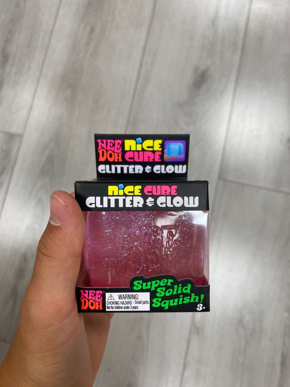 Needoh nice cube gitter en glow, Ophalen of Verzenden