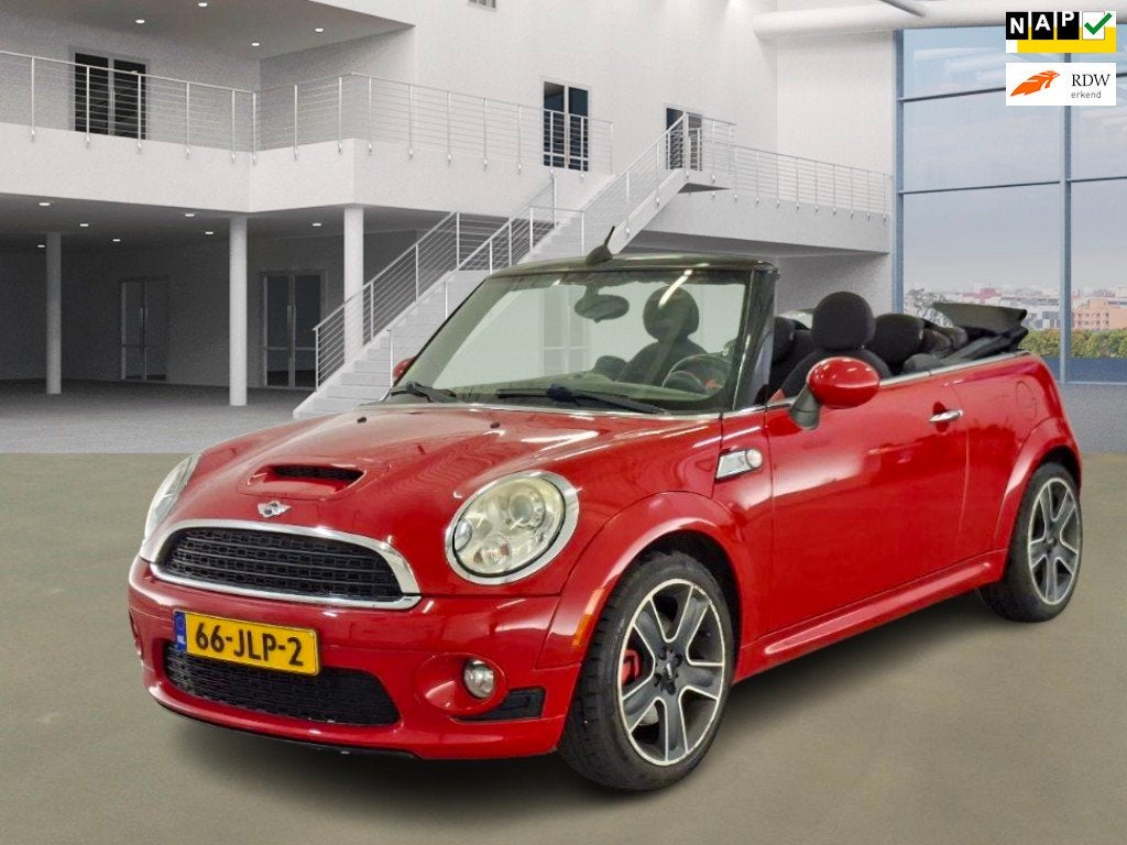 Mini Cabrio 1.6 Cooper S Chili|AUT|XENON|NAVI|HALFLEDER|PDC, Auto's, Gebruikt, 4 cilinders, Cabriolet, 4 stoelen
