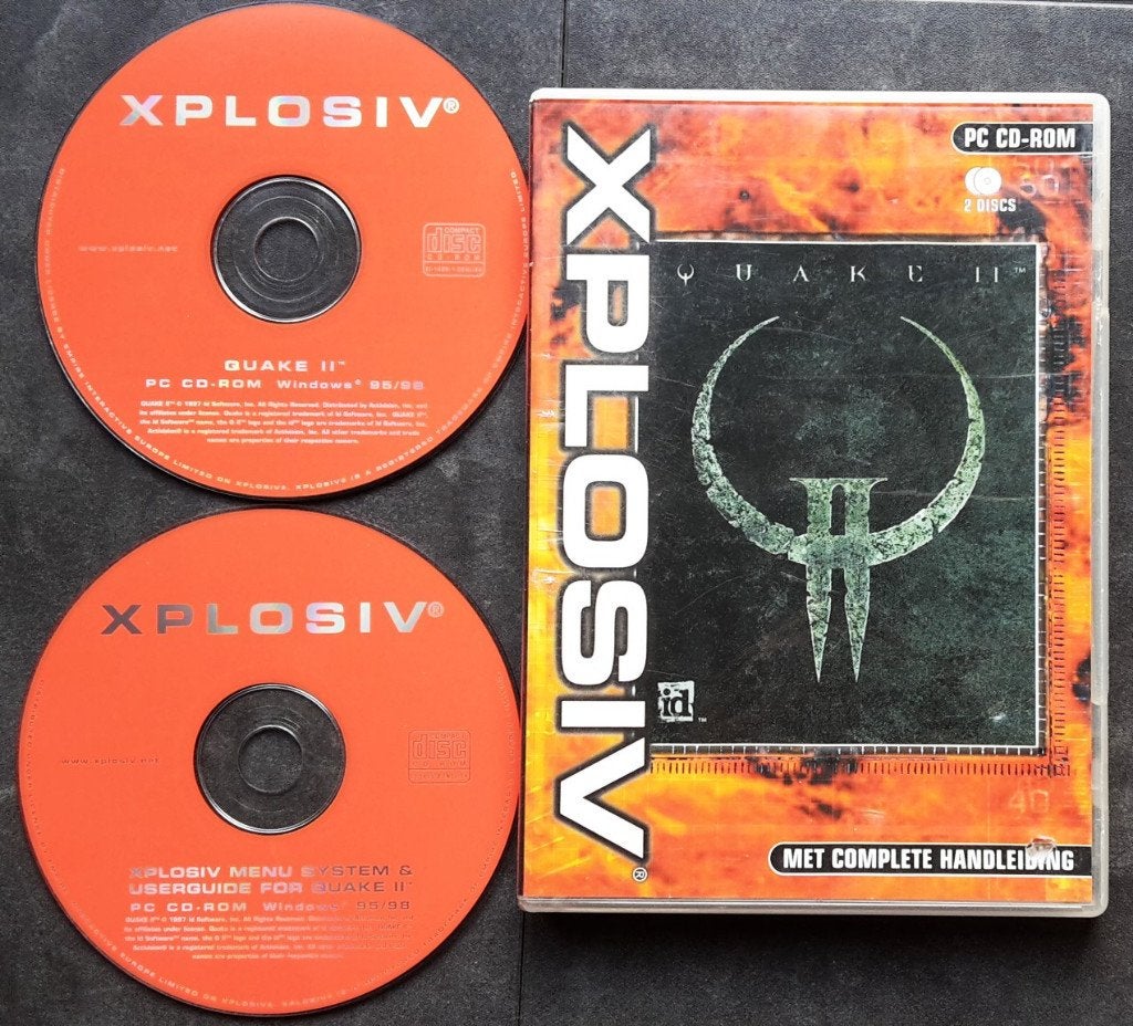 PC Game - Quake II - FPS First Person Shooter - ID Software, Spelcomputers en Games, Shooter, 1 speler, Ophalen of Verzenden, Zo goed als nieuw