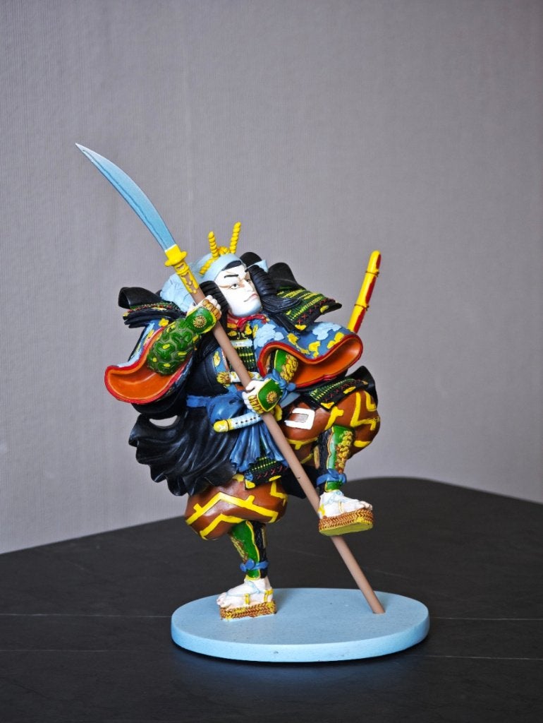 Samurai standbeeld, Ophalen of Verzenden, Zo goed als nieuw