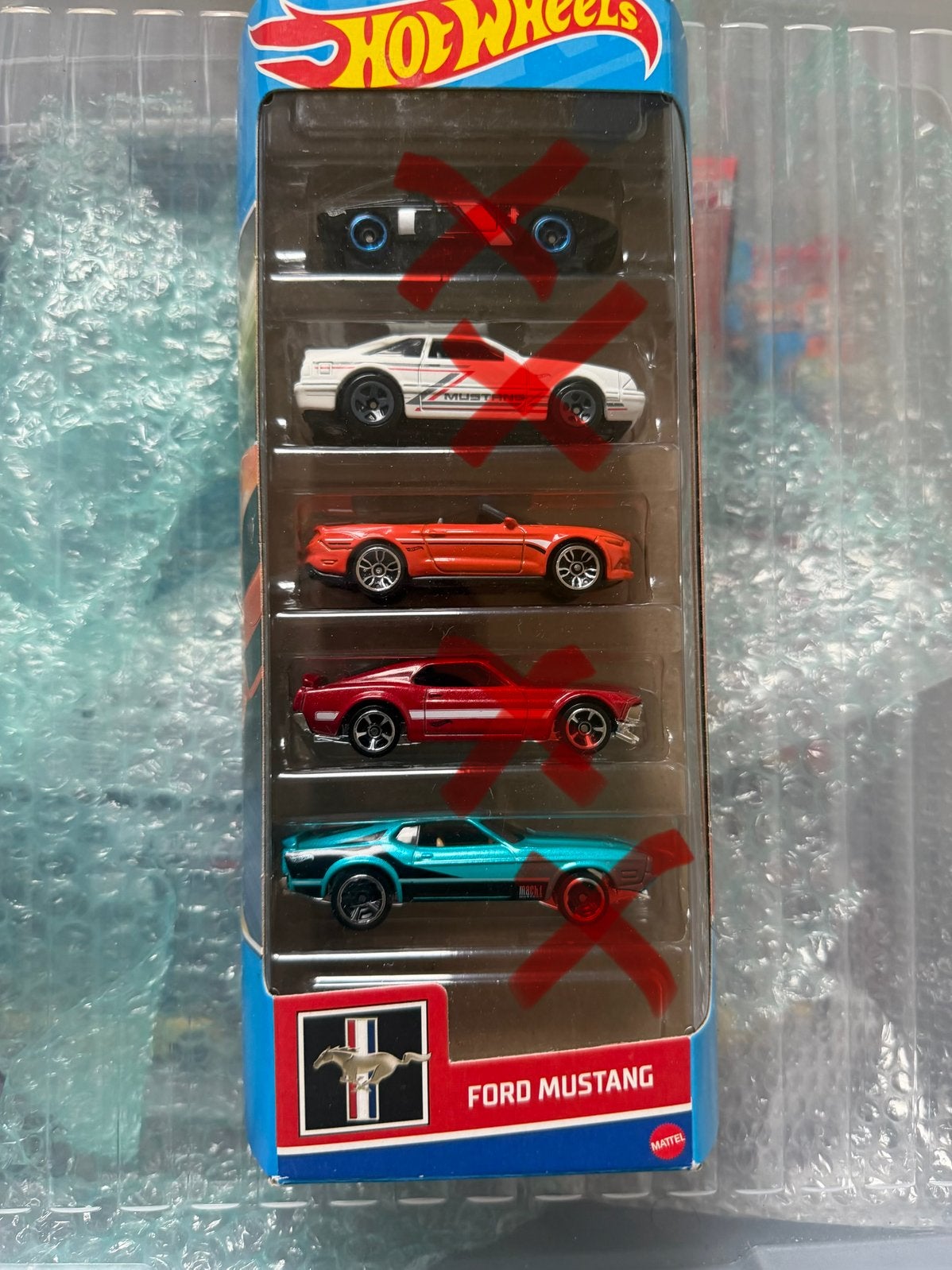 Hot wheels Ford mustang oranje, Ophalen of Verzenden, Zo goed als nieuw, Auto, Overige merken