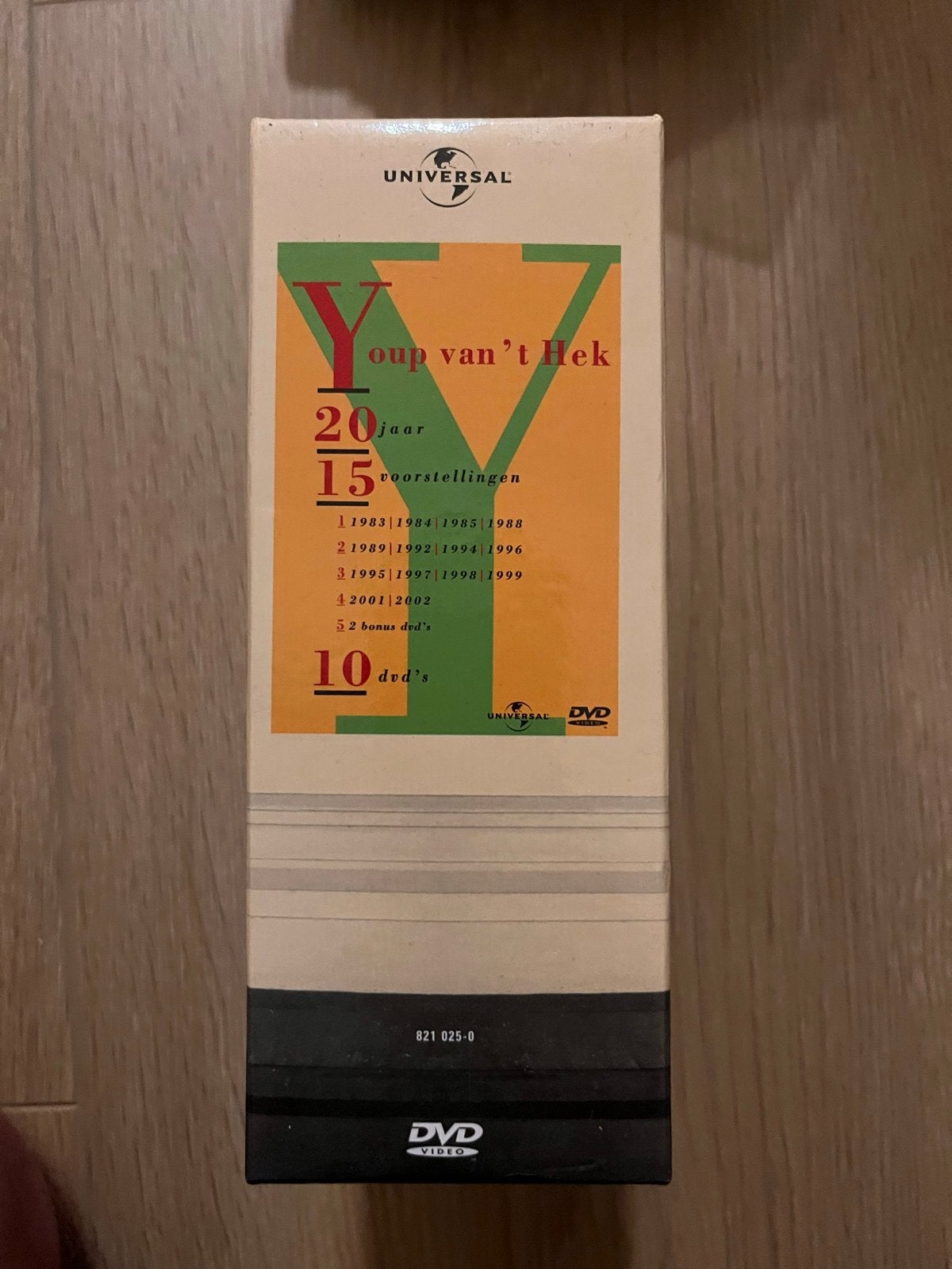 Youp van 't Hek - 20 Jaar 15 Voorstellingen (10 DVD's), Alle leeftijden, Nederlands, Youp van 't Hek, Verzamelbox of complete uitgave