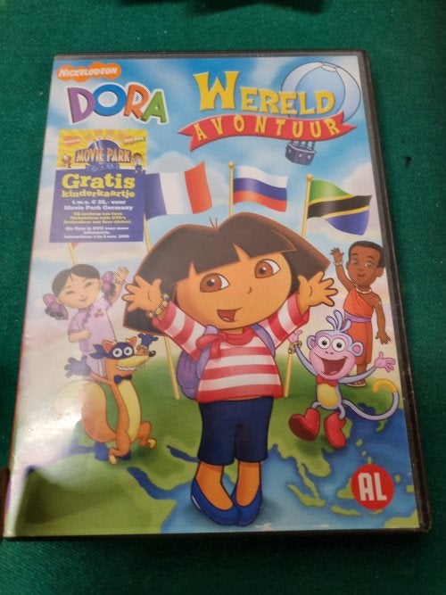 dvd dora wereld avontuur, Ophalen of Verzenden