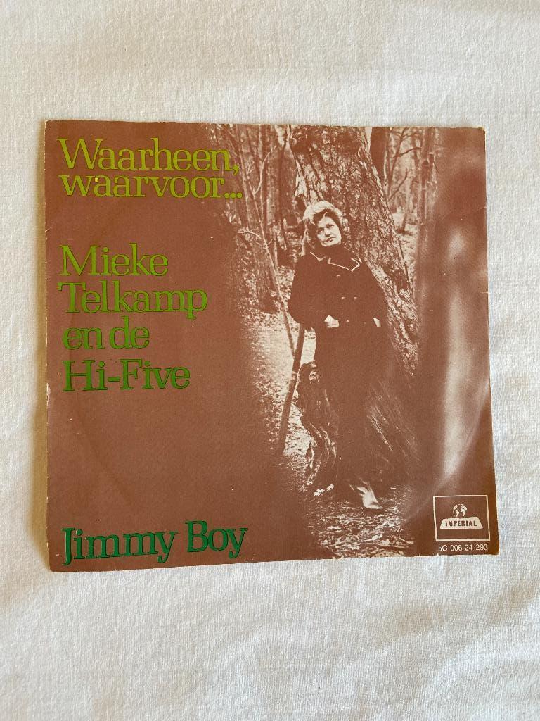 Mieke telkamp - waarheen, waarvoor, 7 inch, Single, Ophalen of Verzenden, Zo goed als nieuw
