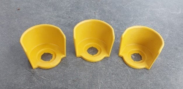 3 stuks Eaton Beschermkraag noodstopknop geel (M22-XGPV), Ophalen of Verzenden, Nieuw