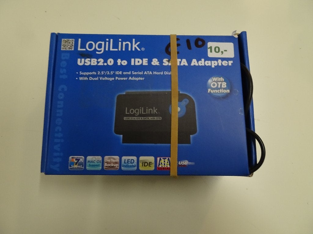 USB@ to ide&sata Adapter, Gebruikt, Ophalen of Verzenden, Desktop, USB