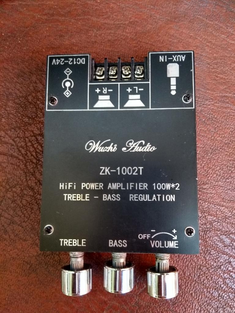 Audio ZK1002T bluetooth Wuzhi Audio, Overige merken, Gebruikt, Ophalen of Verzenden, 60 tot 120 watt