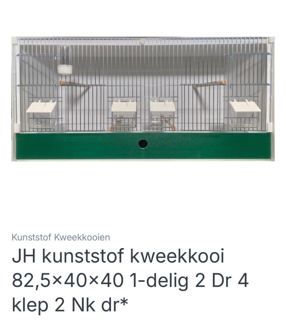 Kweekkooi met LED verlichting, Dieren en Toebehoren, Vogels | Hokken en Kooien, Ophalen, Zo goed als nieuw, Kunststof, Broedkooi of Kweekkooi
