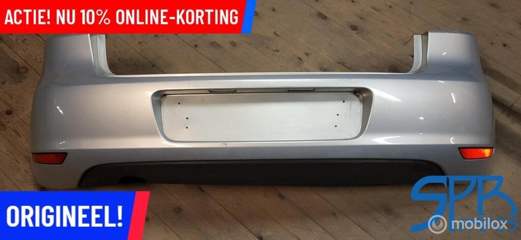 Vw GOLF 6 VI LR7L ACHTERBUMPER 5K6807421 BUMPER DIFFUSER R7L, Gebruikt, Volkswagen, Ophalen of Verzenden, Volkswagen