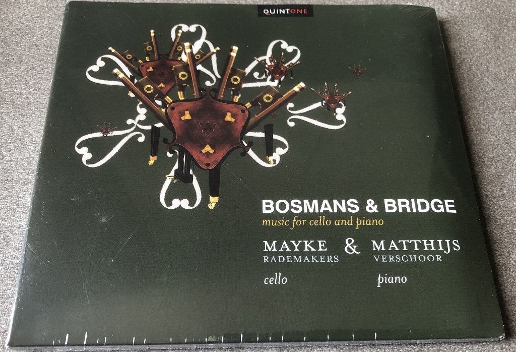 BOSMANS & BRIDGE - MUSIC FOR CELLO AND PIANO - CD -, Ophalen of Verzenden, Nieuw in verpakking, Kamermuziek
