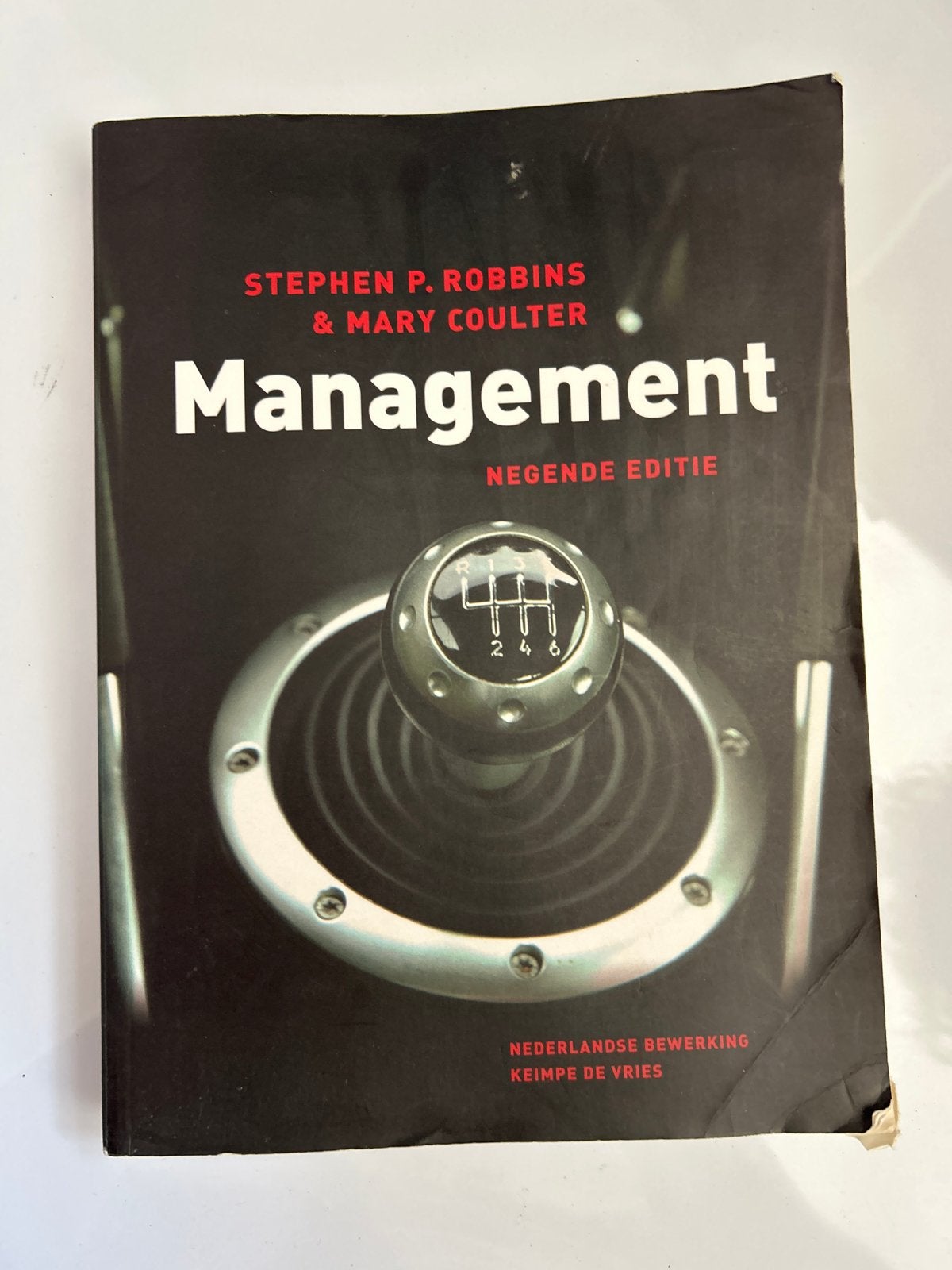 Management - Stephen P. Robbins & Mary Coulter (Negende Edit, Boeken, Ophalen of Verzenden, Gelezen, Management