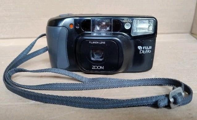 Analoge camera Fuji DL-190 Zoom, Ophalen of Verzenden, Gebruikt, Compact, Canon