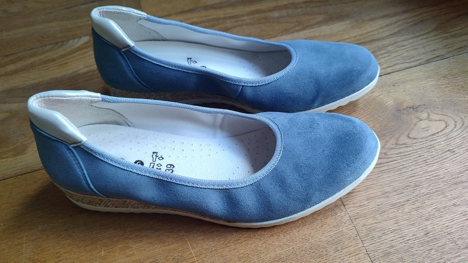 Sens schoenen met kleine sleehak, maat 39, Sens, Schoenen met lage hakken, Blauw, Ophalen of Verzenden