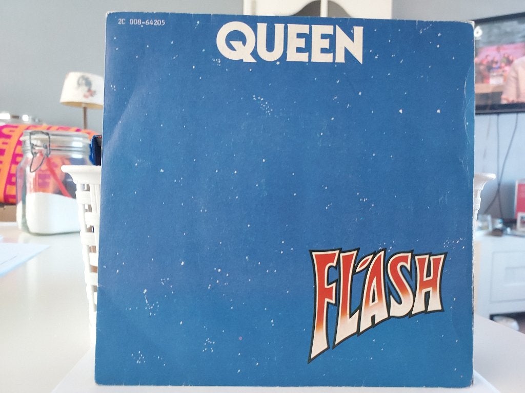 7" Single Queen - Flash / Football Fight (French), Cd's en Dvd's, Gebruikt, 7 inch, Ophalen of Verzenden, Pop