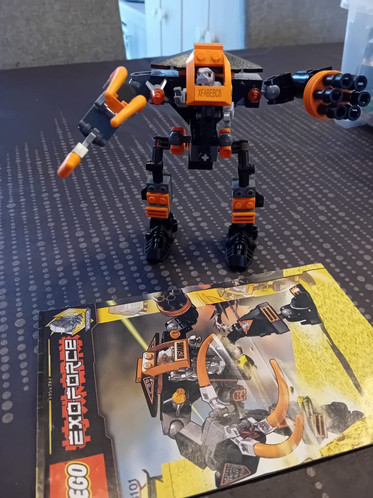 Lego exo force 8101, Overige thema's, Lego, Ophalen of Verzenden, Zo goed als nieuw