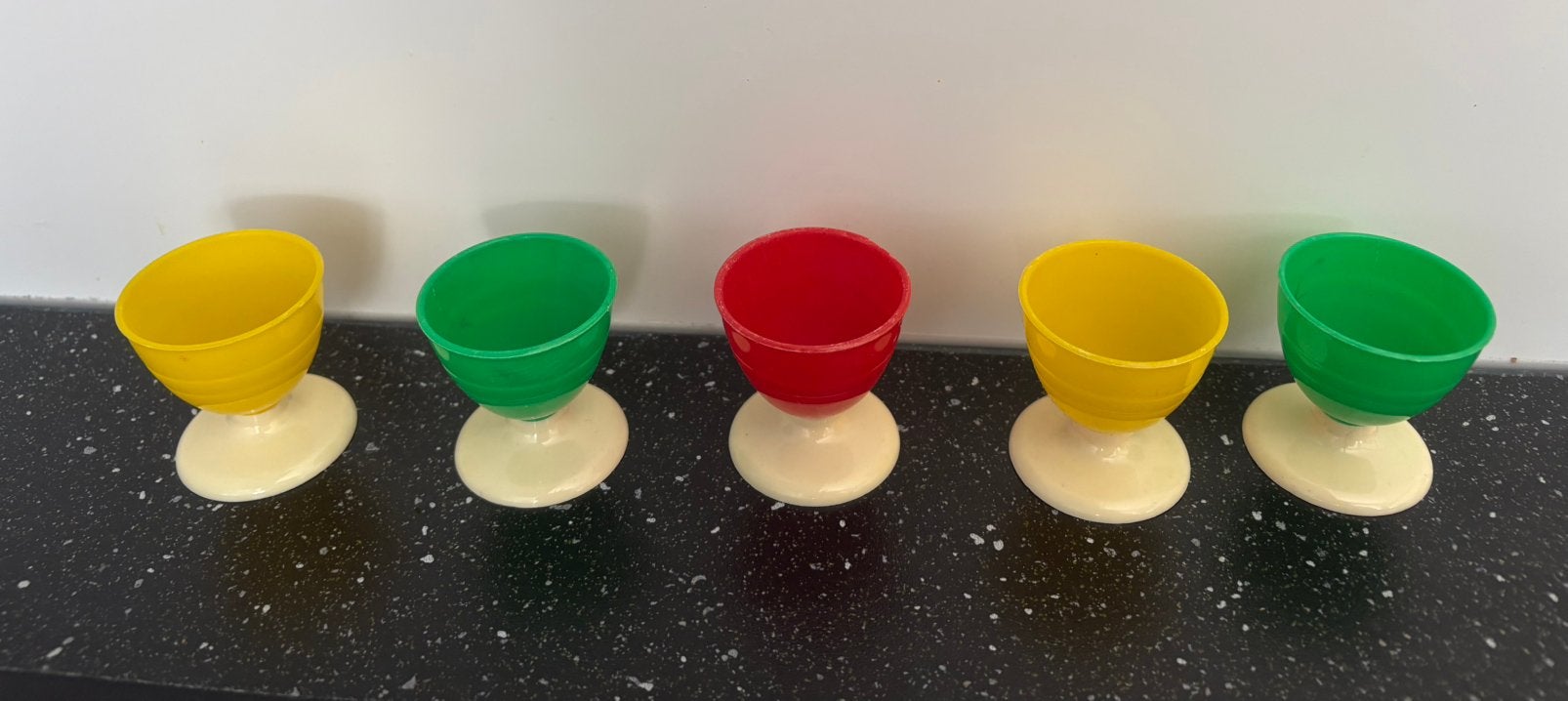 Jaren 60 eierdopjes. Vintage, Overige materialen, Gebruikt, Overige typen, Ophalen of Verzenden