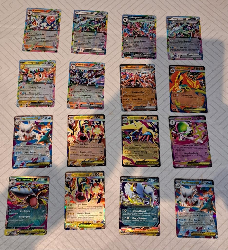 Mooie Pokémon kaarten, Ophalen of Verzenden, Gebruikt, Meerdere kaarten, Foil