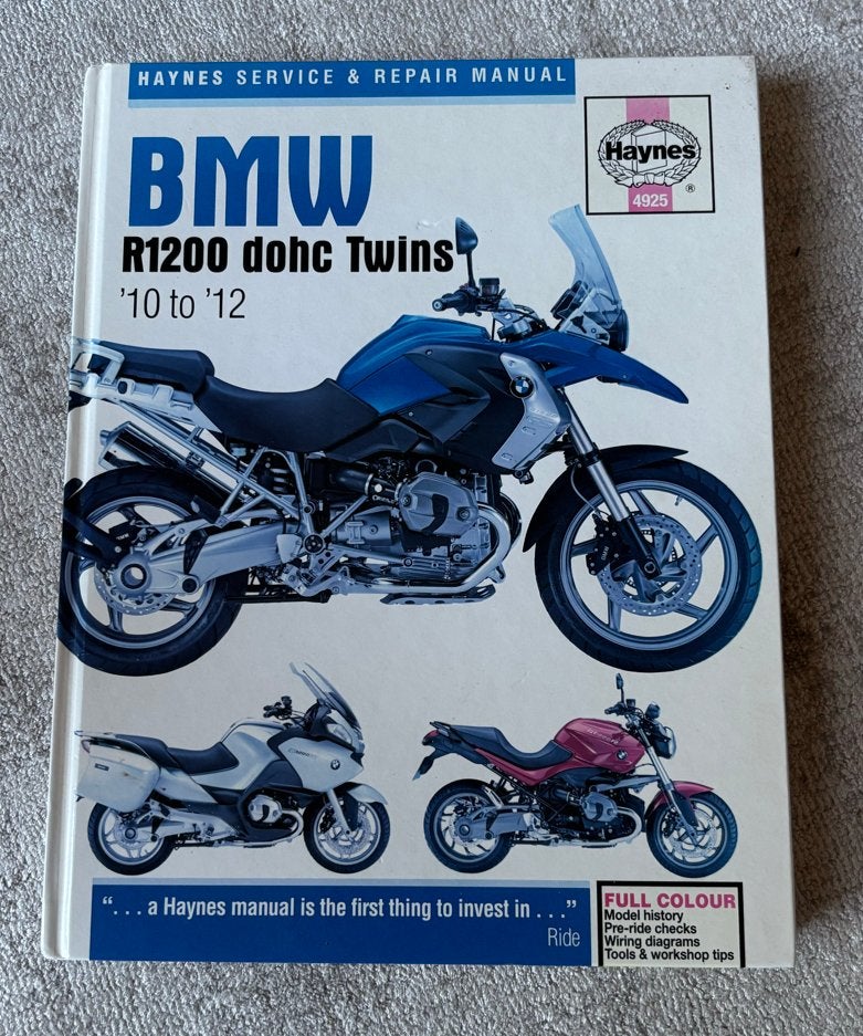 Haynes Service & Repair Manual BMW R1200 DOHC Twins, Motoren, Handleidingen en Instructieboekjes, BMW, Ophalen of Verzenden