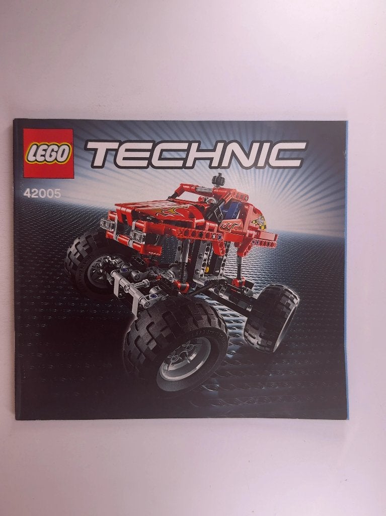 LEGO Technic 42005 (Instructions) Monster Truck, Lego, Overige typen, Nieuw, Ophalen of Verzenden