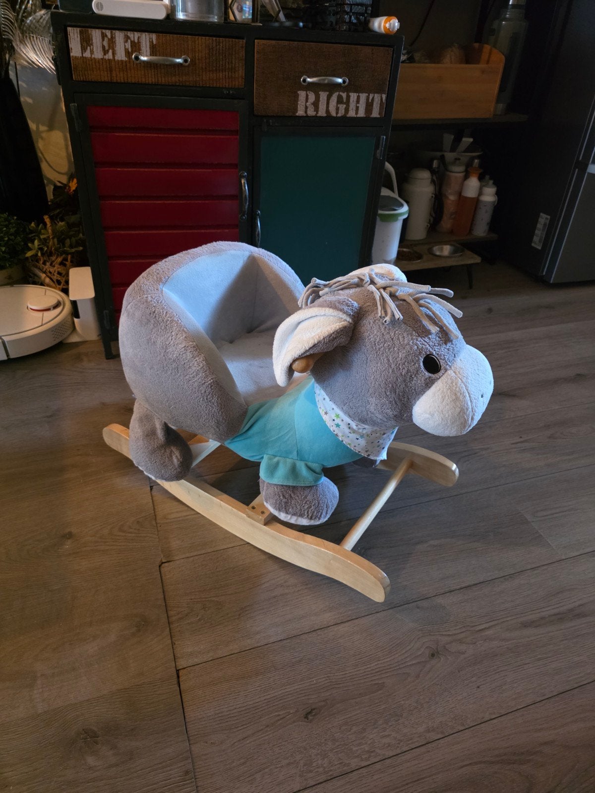 Sterntaler schommeldier hobbelpaard ezel, Emmi, Ophalen, Zo goed als nieuw, Jongen of Meisje