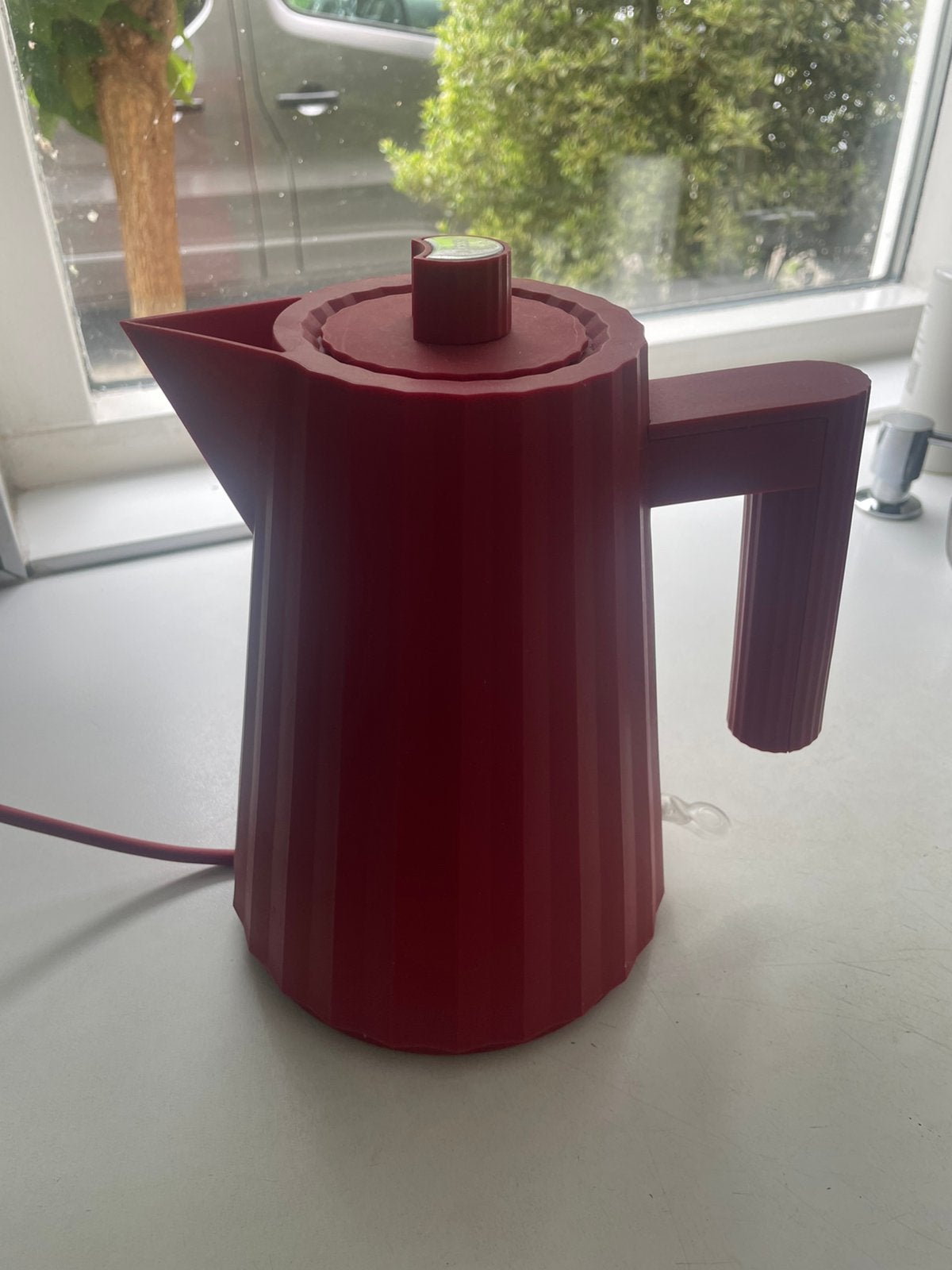 Alessi waterkoker, 1 tot 2 liter, Ophalen of Verzenden, Gebruikt