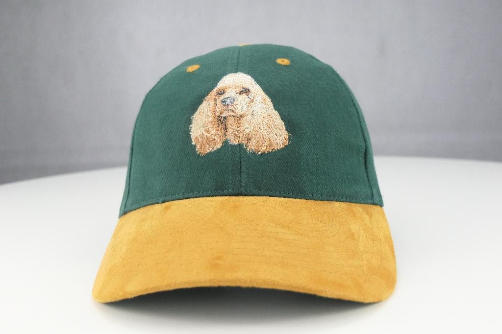 Geborduurde Amerikaanse Cocker Spaniel cap, Ophalen of Verzenden, Nieuw, Dier