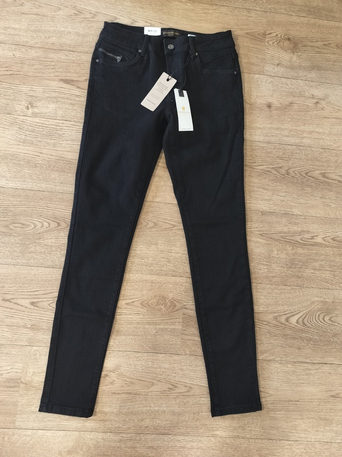 Maison de Paris Nicole  Mid Rise  jeans W29 L32, Kleding | Dames, Zwart, Nieuw, Ophalen of Verzenden, W28 - W29 (confectie 36)