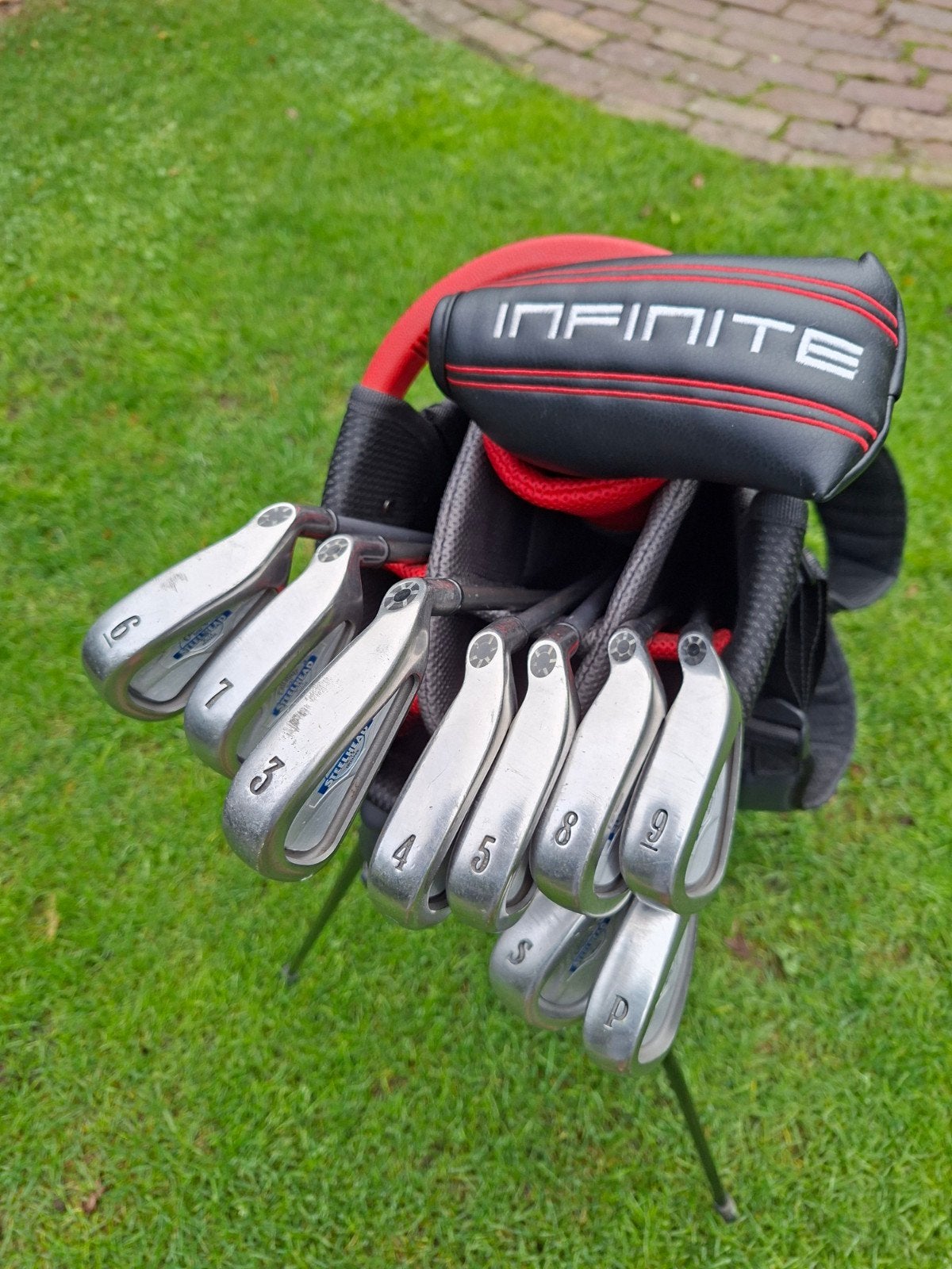 Compleet Golfset; Callaway X-14 IJzers, Wilson Putter en tas, Ophalen, Gebruikt, Set, Callaway