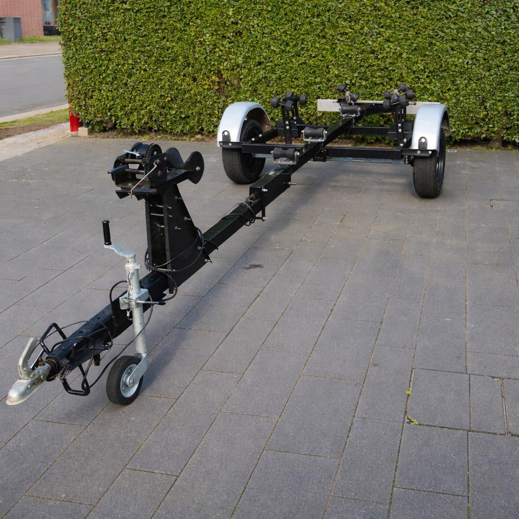 Boottrailer ongeremd 4-5m TE HUUR, Ophalen of Verzenden, Nieuw, Overige typen