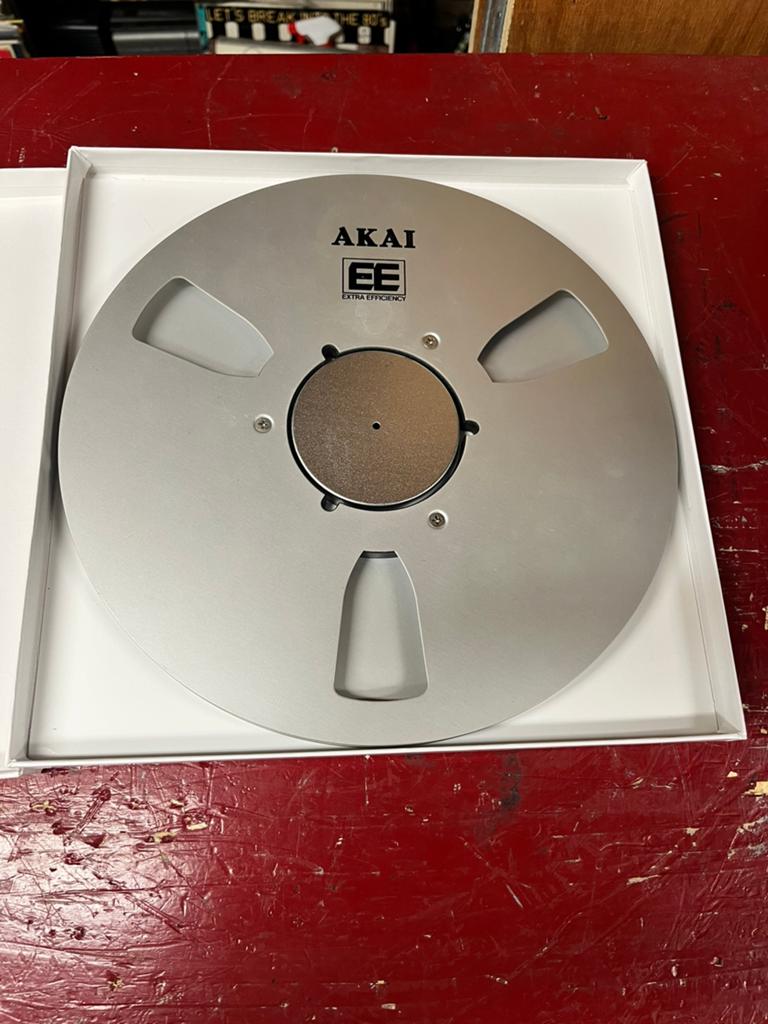 Akai EE lege reel 26CM NAB, Audio, Tv en Foto, Bandrecorders, Ophalen of Verzenden
