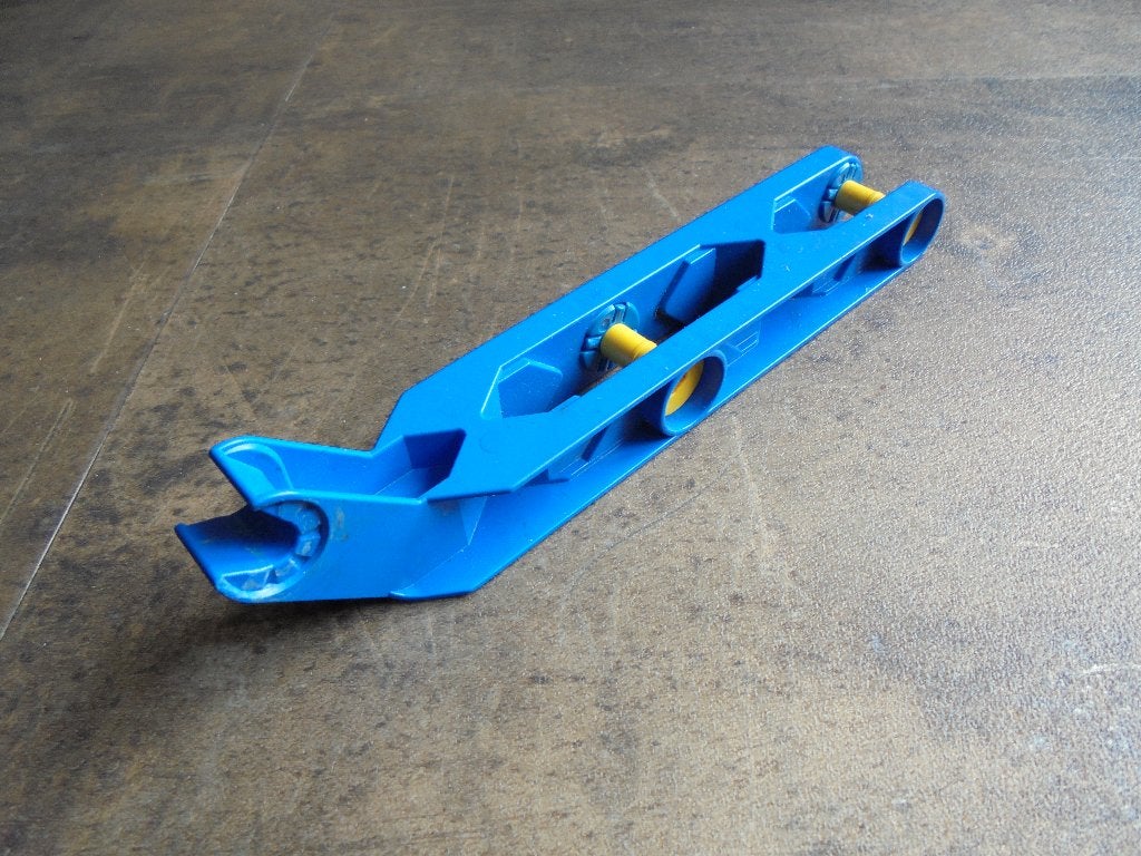 Lego Duplo Toolo Arm 2x10 with Angled Clip End (zie foto's), Ophalen of Verzenden, Gebruikt, Losse stenen, Duplo