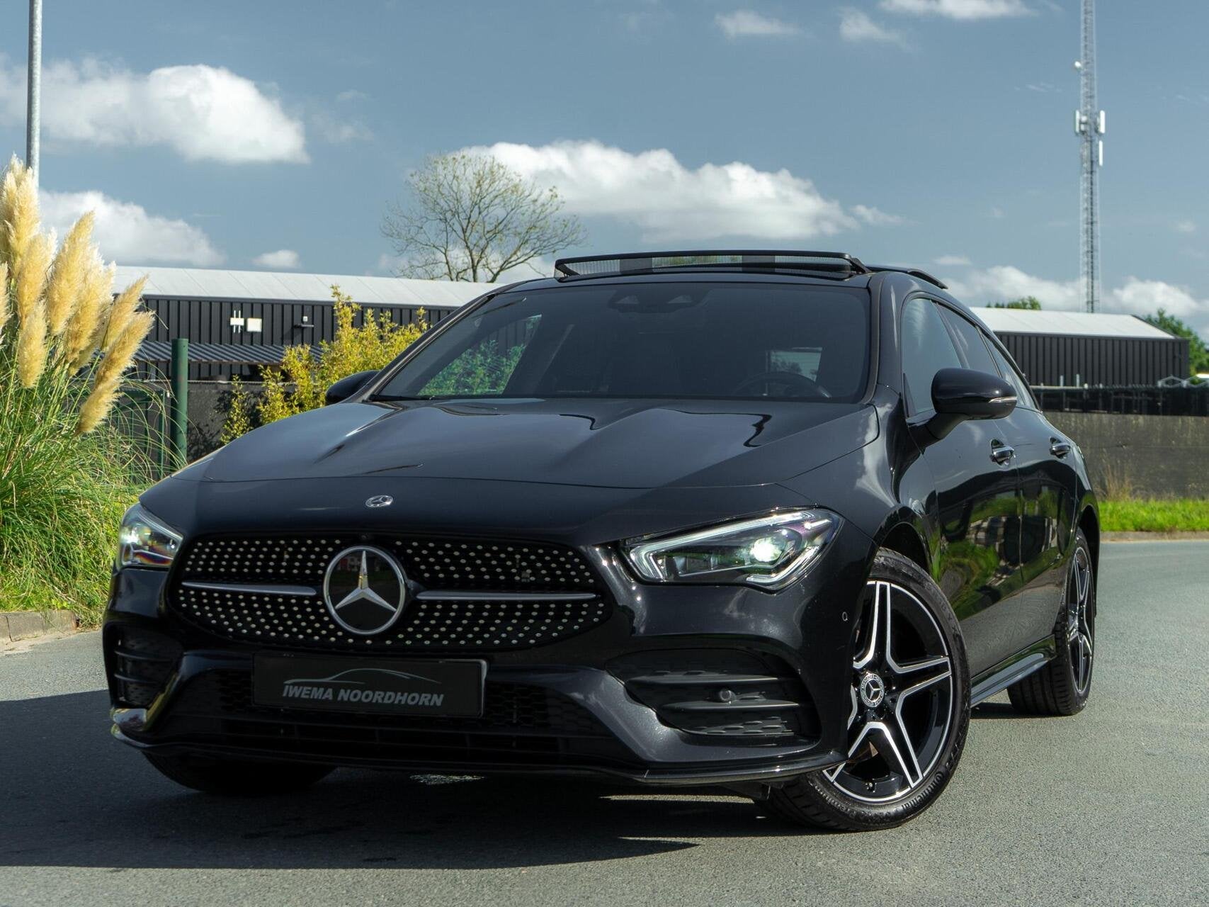 Mercedes CLA-klasse Shooting Brake 250 e AMG |Panoramadak|Ca, CLA, Gebruikt, Zwart, 4 cilinders