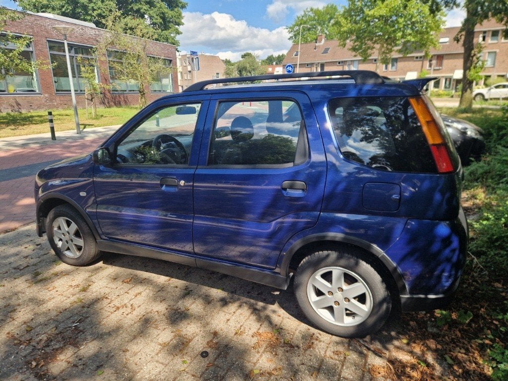 Suzuki Ignis 1.3 GLS 5D 2004 Blauw, Voorwielaandrijving, Elektrische ramen, 31 €/maand, Origineel Nederlands
