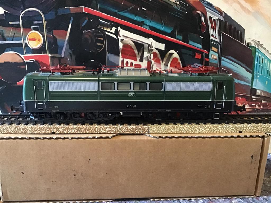 Marklin /primex 3195 DB br151 043-7 analoog, Wisselstroom, Locomotief, Ophalen of Verzenden, Zo goed als nieuw