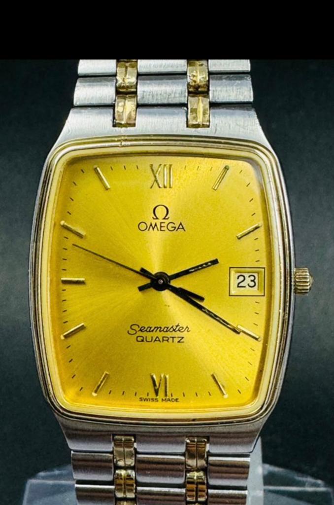 Omega Seamaster Monte Carlo 1982, Sieraden, Tassen en Uiterlijk, Horloges | Heren, Staal, Gebruikt, Staal, Verzenden