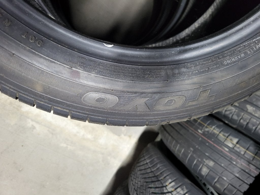 4 x 225/55/19 Toyo Proxes R46a 8mm ZGAN 300,- Incl montage, 19 inch, Gebruikt, Toyo, Toyo Europe