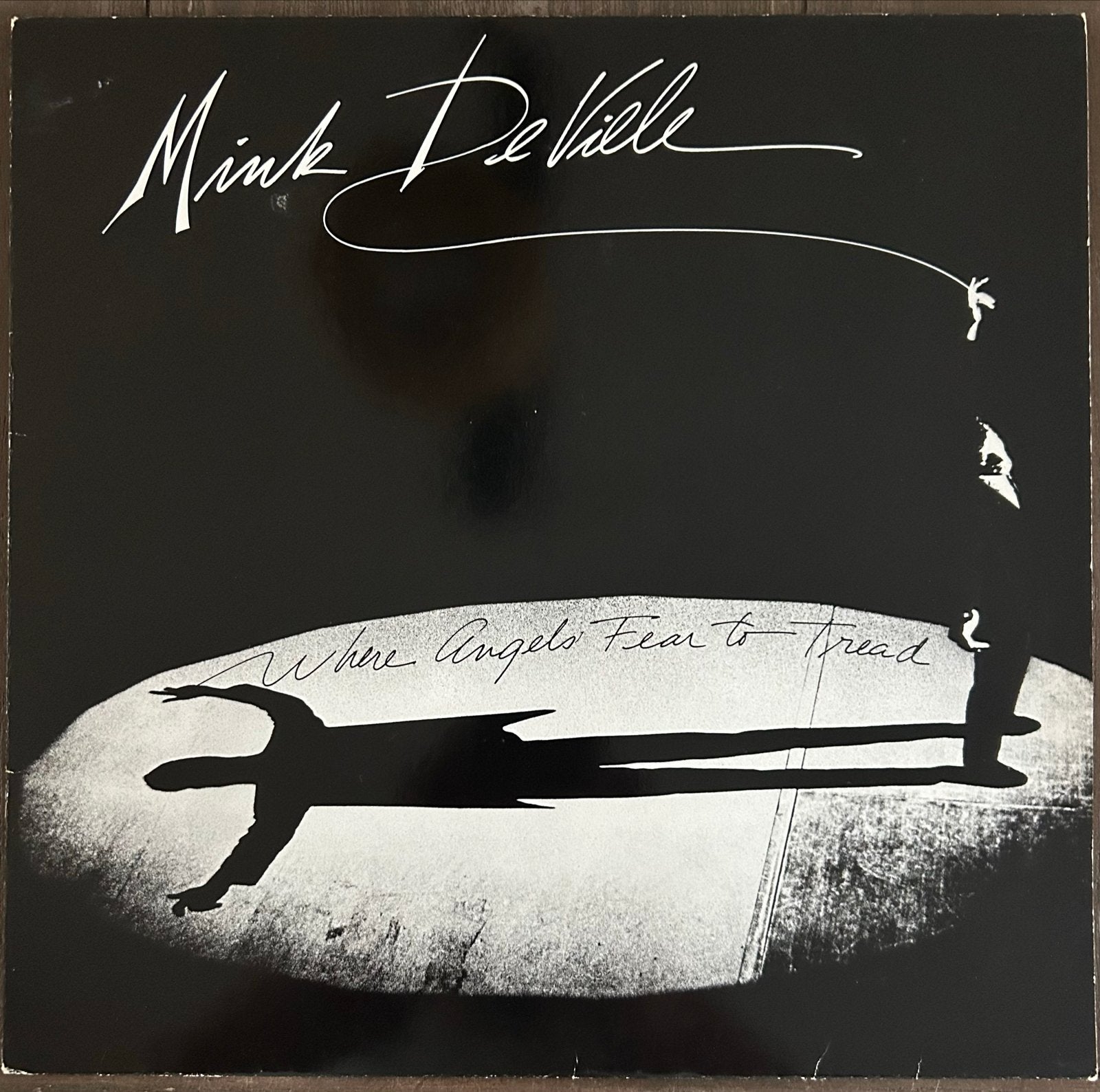 Mink DeVille - Where Angels Fear To Tread LP (1983), Cd's en Dvd's, Vinyl | Rock, LP, Originele persing, Ophalen of Verzenden