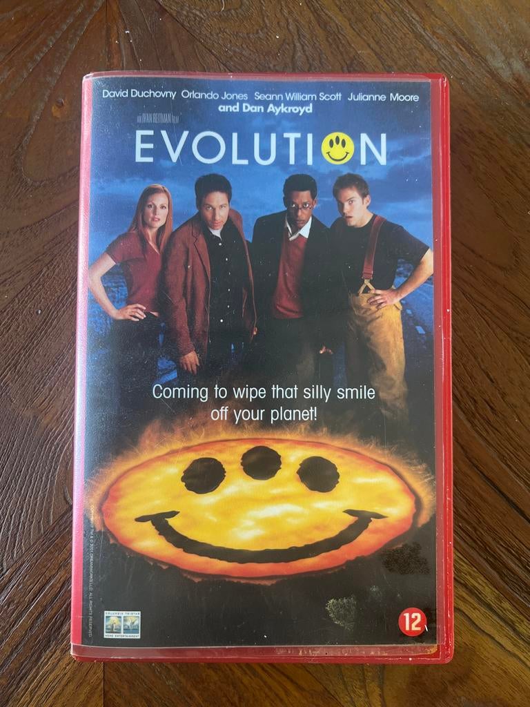 Evolution VHS, Vanaf 12 jaar, Ophalen of Verzenden, Gebruikt, Komedie