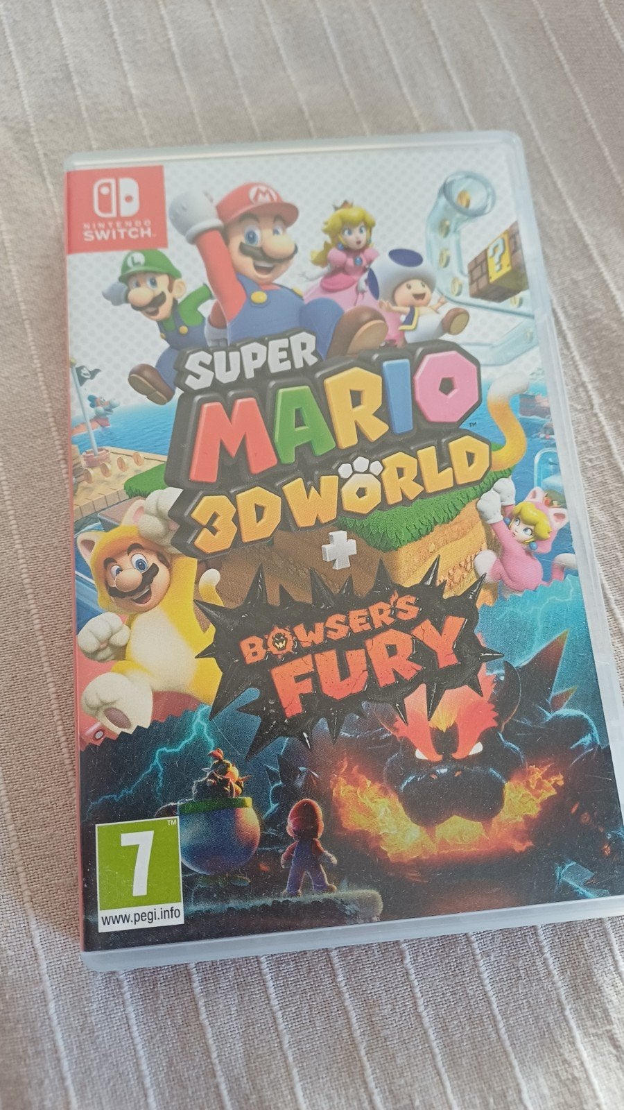 Super Mario 3D World + Bowser's Fury - Nintendo Switch, Ophalen of Verzenden, Zo goed als nieuw, Eén computer, 3 spelers of meer