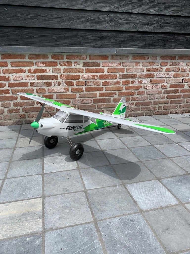 rc vliegtuig Multiplex Funcub NG 1410mm, Hobby en Vrije tijd, Ophalen, Zo goed als nieuw, Elektro