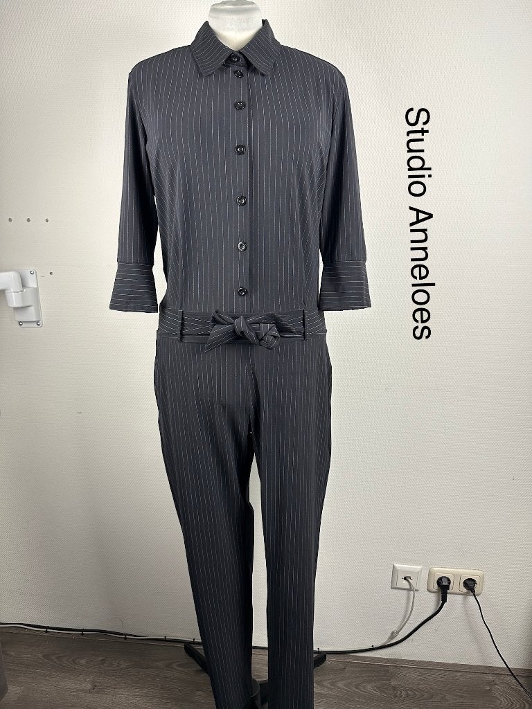 Studio Anneloes Jumpsuit  (mt: 44) 18,5/9943, Studio Anneloes, Zwart, Studio Anneloes, Maat 42/44 (L)